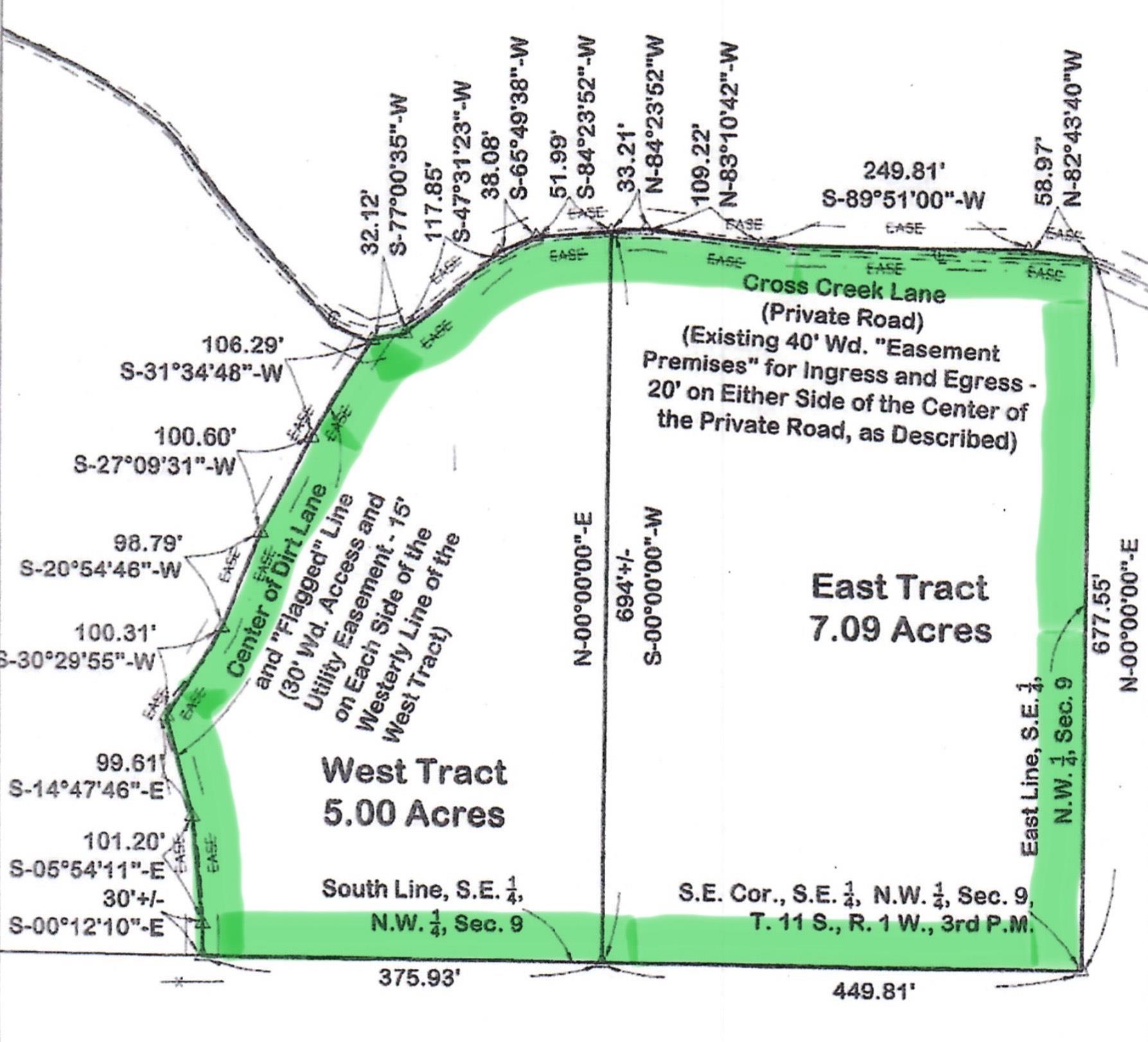0003 TBD CROSS CREEK Road  Cobden IL 62920