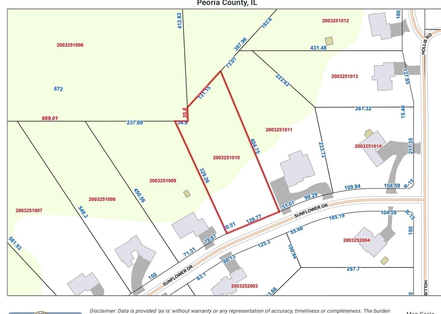 Lot 26 SUNFLOWER Drive  Peoria IL 61607
