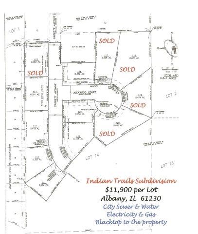 Lot 112 Garrett Avenue  Albany IL 61230