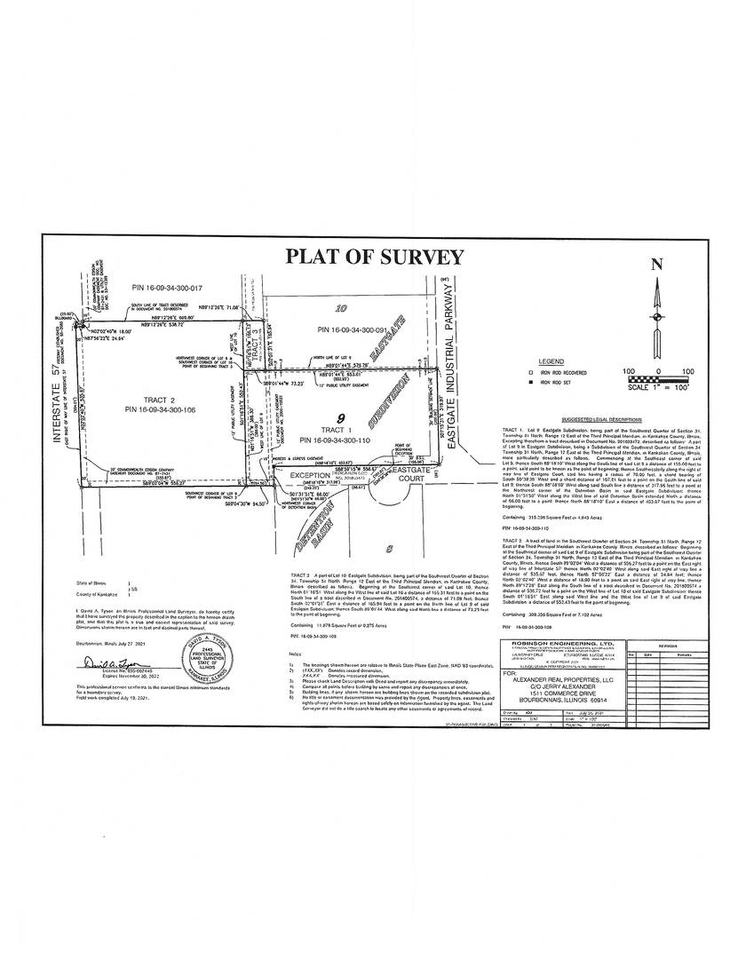 12.32 acres Eastgate Court Street  Kankakee IL 60901