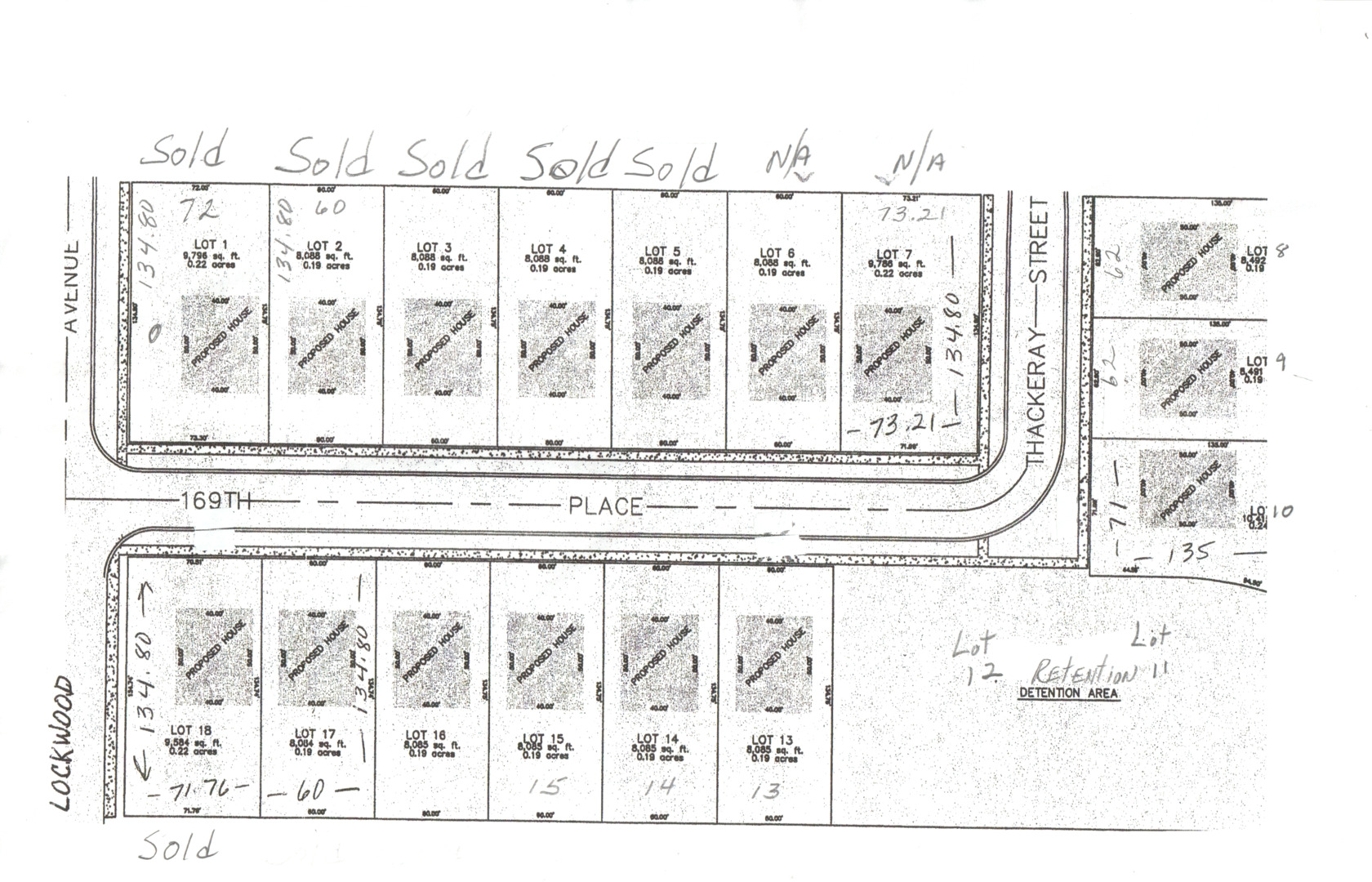 16352 169 Lot #9 Place  Oak Forest IL 60452
