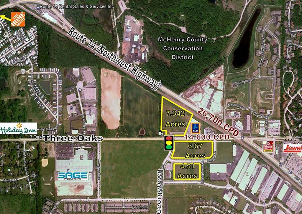 LOT 02 THREE OAKS Road  Cary IL 60013
