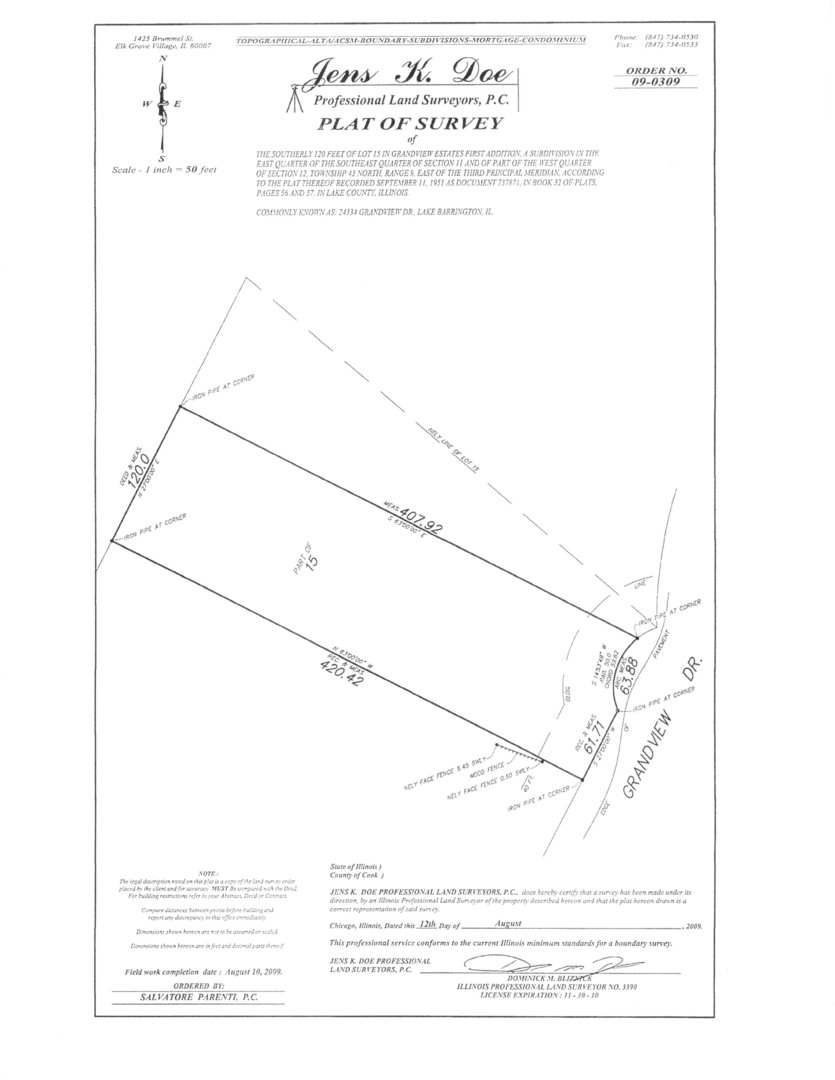 24334 Grandview Drive  Lake Barrington IL 60010